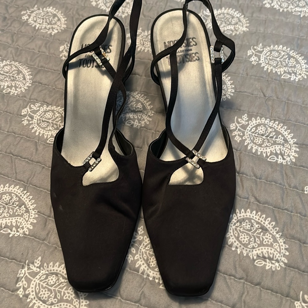 Women’s formal sling backs.